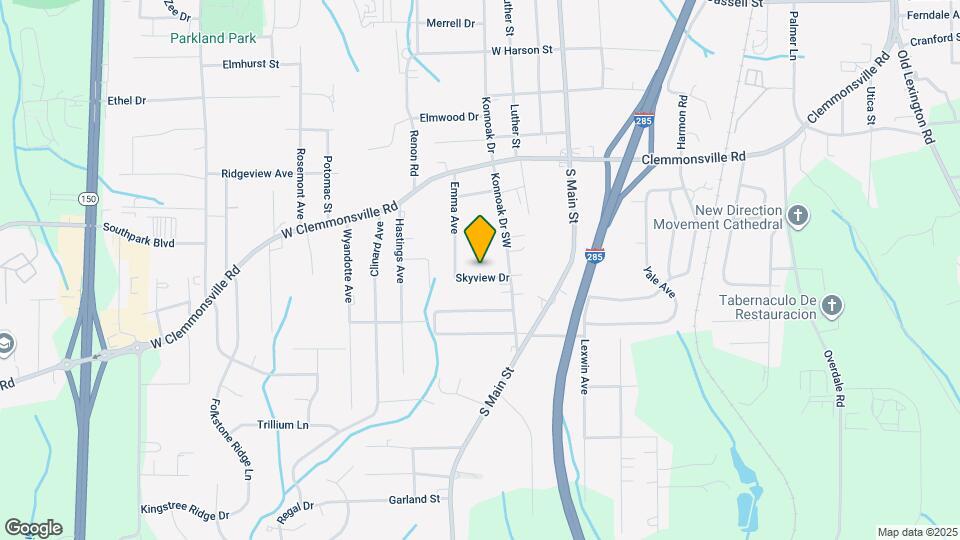 331 Skyview Dr Map and Location Details