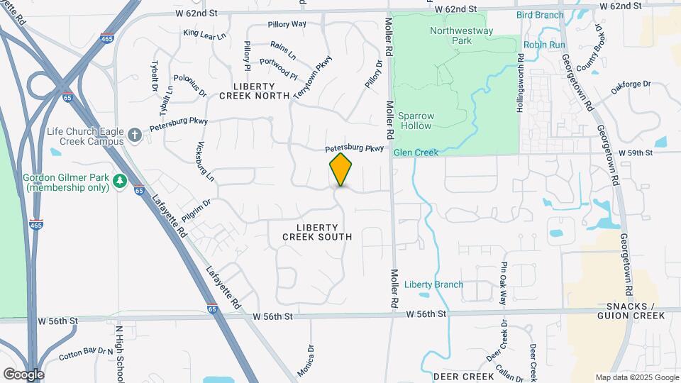 5829 Liberty Creek Dr E Map and Location Details