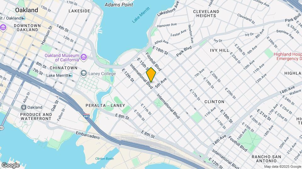 430-434 International Blvd Map and Location Details