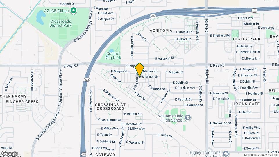 2737 E Shannon St Map and Location Details