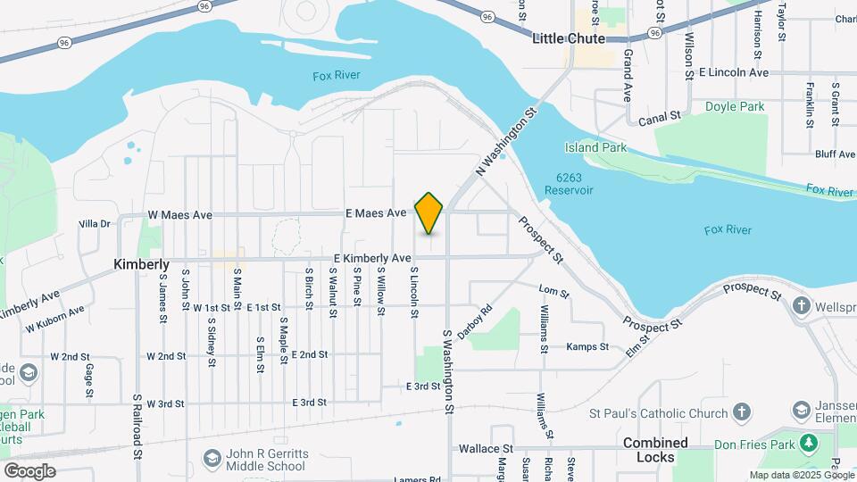 812 1/2 E Kimberly Ave, Unit 812.5 Mapa y Detalles de la Ubicación