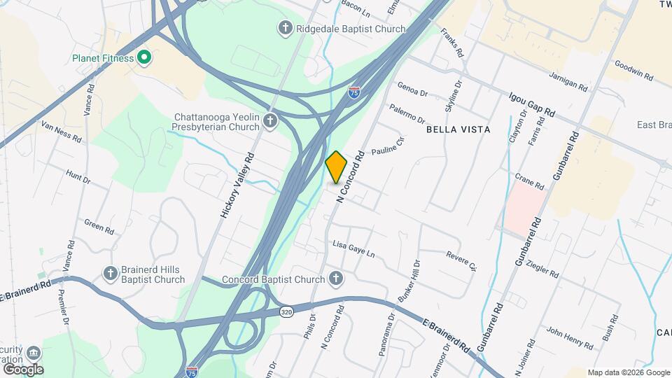 6923 Greenway Dr, Unit C Mapa y Detalles de la Ubicación