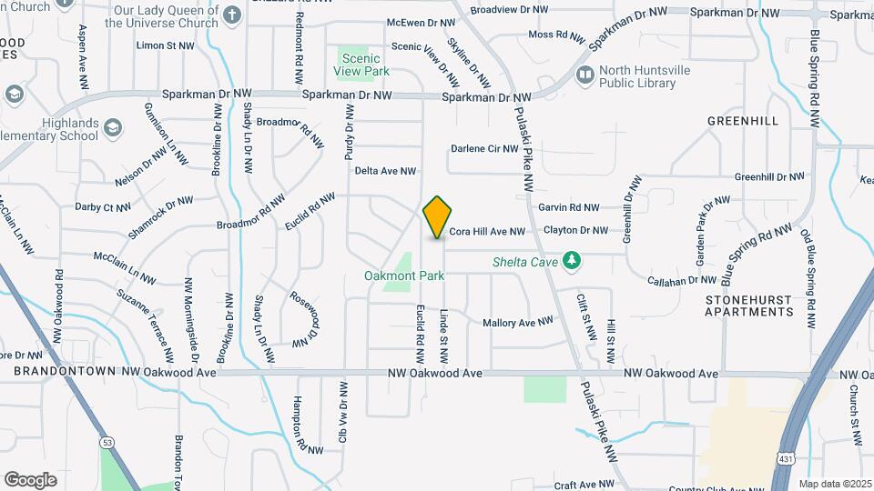 2217 Linde St NW Map and Location Details