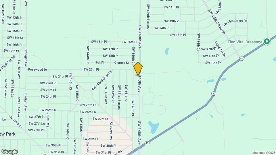 2164 SW 140th Ave Map and Location Details