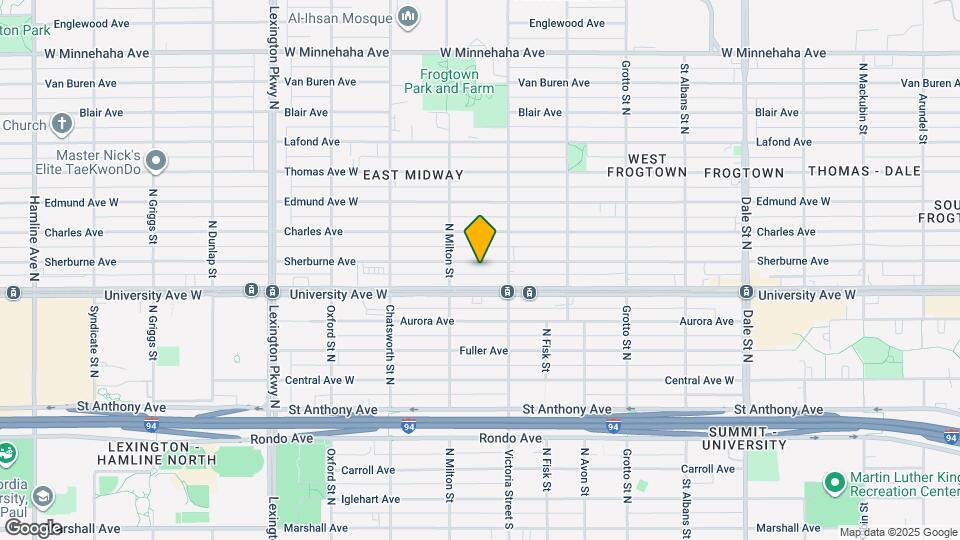 888 Sherburne Ave Map and Location Details