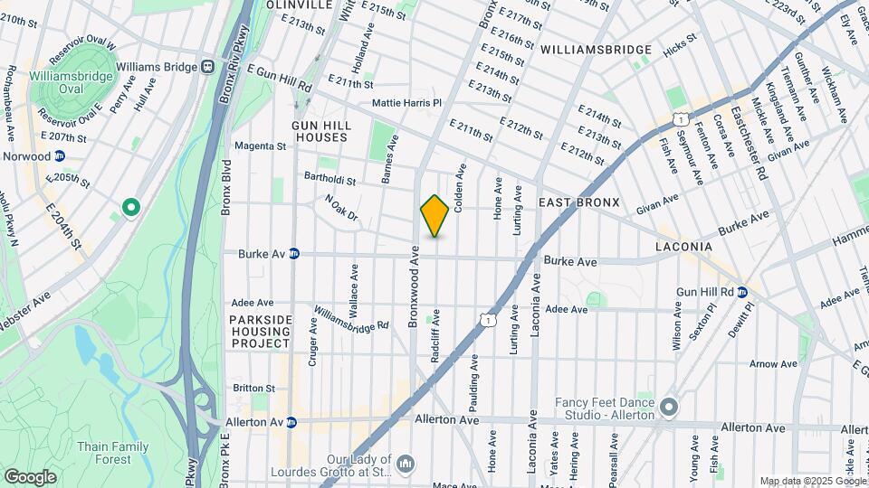 3209 Radcliff Ave Mapa y Detalles de la Ubicación