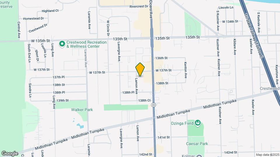 13739 S Lamon Ave Map and Location Details