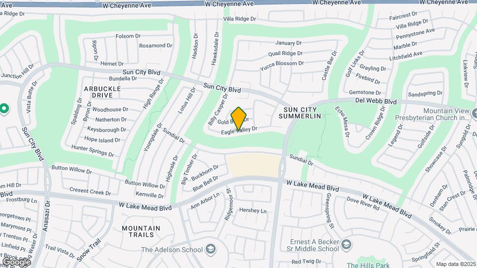 9537 Eagle Valley Dr Map and Location Details