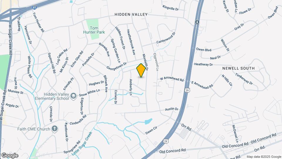 6126 Castle Ct Map and Location Details