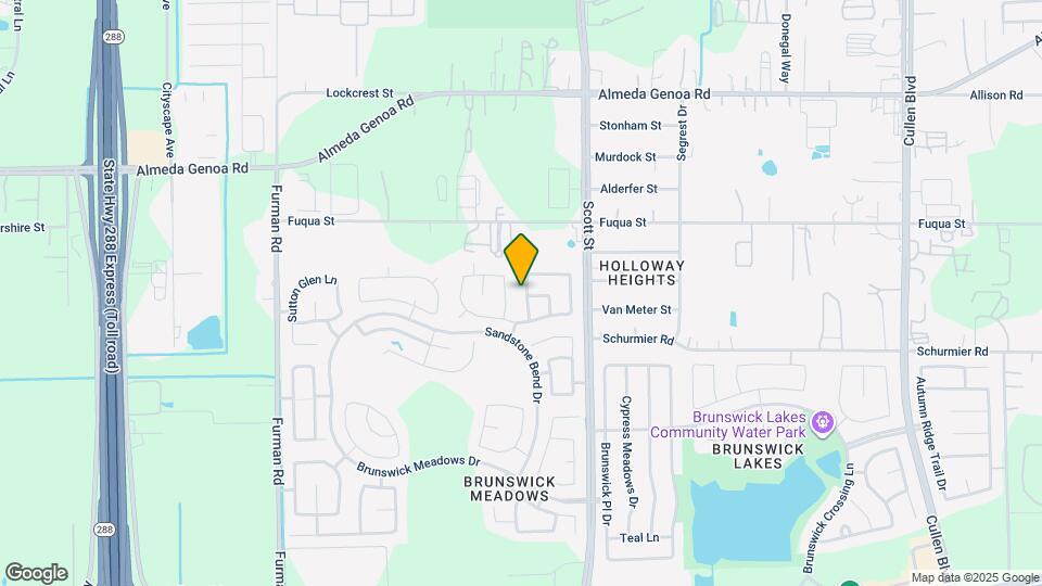 13826 Bonner Bluff Ln Map and Location Details