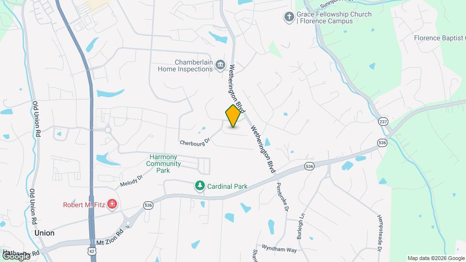 1214 Napa Ridge Ct Mapa y Detalles de la Ubicación