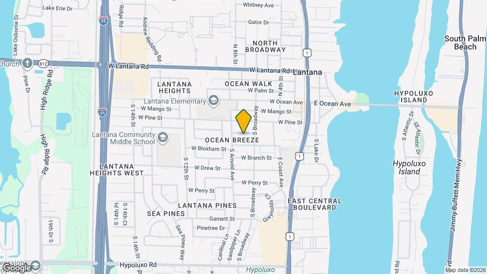 616 W Broward St Map and Location Details