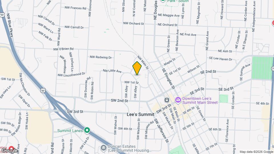 22 NW Lakeview Blvd Map and Location Details