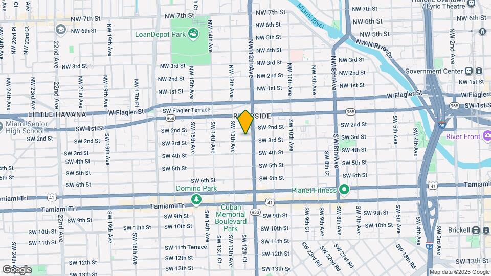 1227 SW 3rd St Map and Location Details