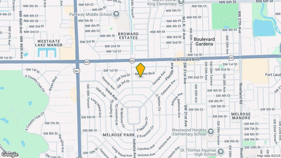 3431 Charleston Blvd Map and Location Details