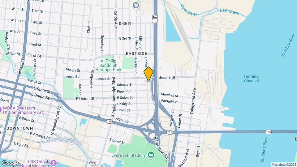 1311 Odessa St Mapa y Detalles de la Ubicación