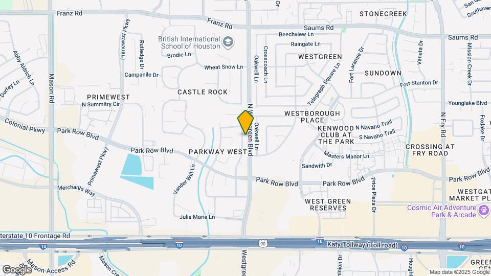 1814 Brickarbor Dr Map and Location Details