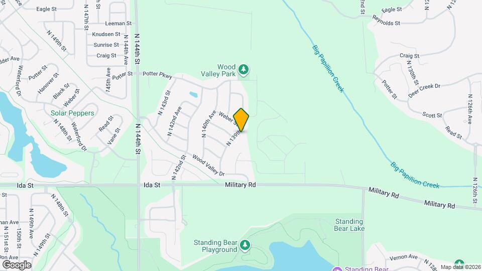 7313 N 139th St Map and Location Details