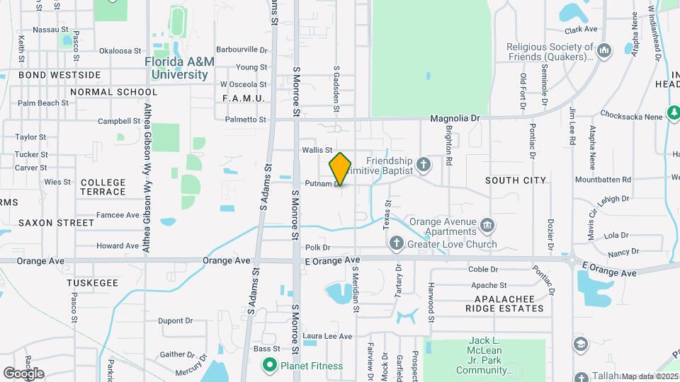 401 Putnam Dr Map and Location Details