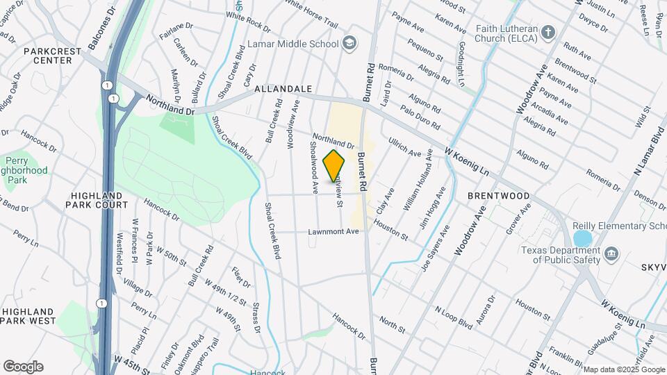 5504 Montview St Map and Location Details