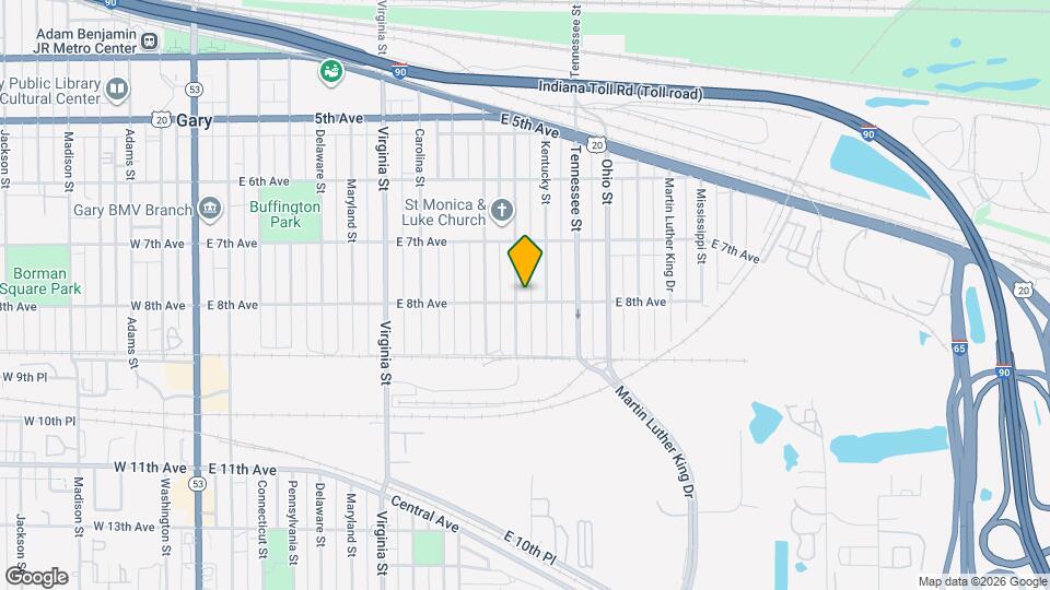 771 Vermont St Map and Location Details