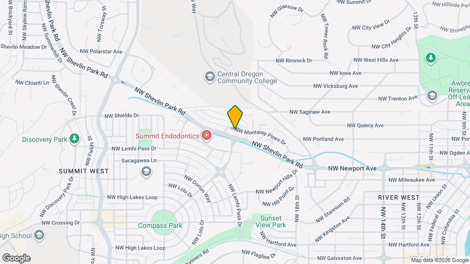 2333 NW Monterey Pines Dr Map and Location Details