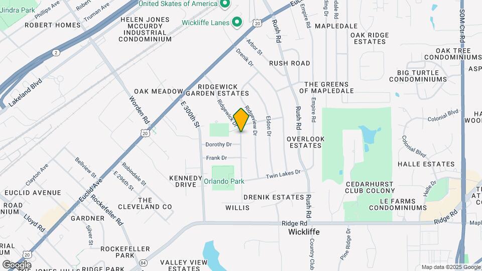 15001 Ridgewick Dr Mapa y Detalles de la Ubicación