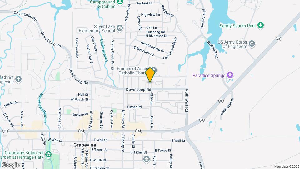 707 Boyd Dr Map and Location Details