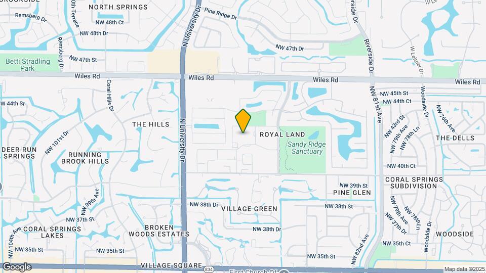 4272 NW 89th Ave Map and Location Details