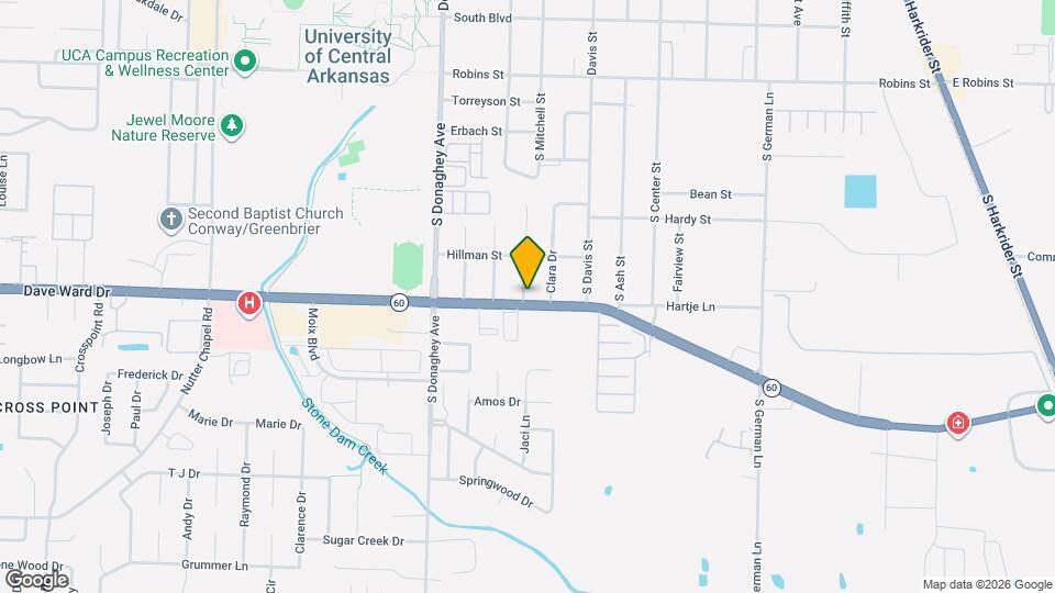 1912 Dave Ward Dr Map and Location Details