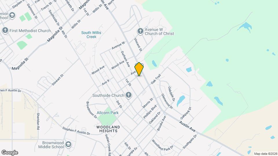 3602 Durham Ave Map and Location Details