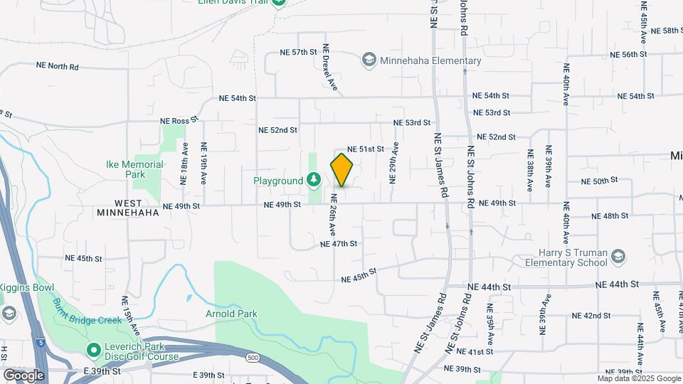 2601 NE 50th Cir Map and Location Details