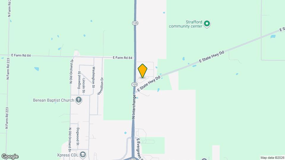 409 E Doxey St Map and Location Details