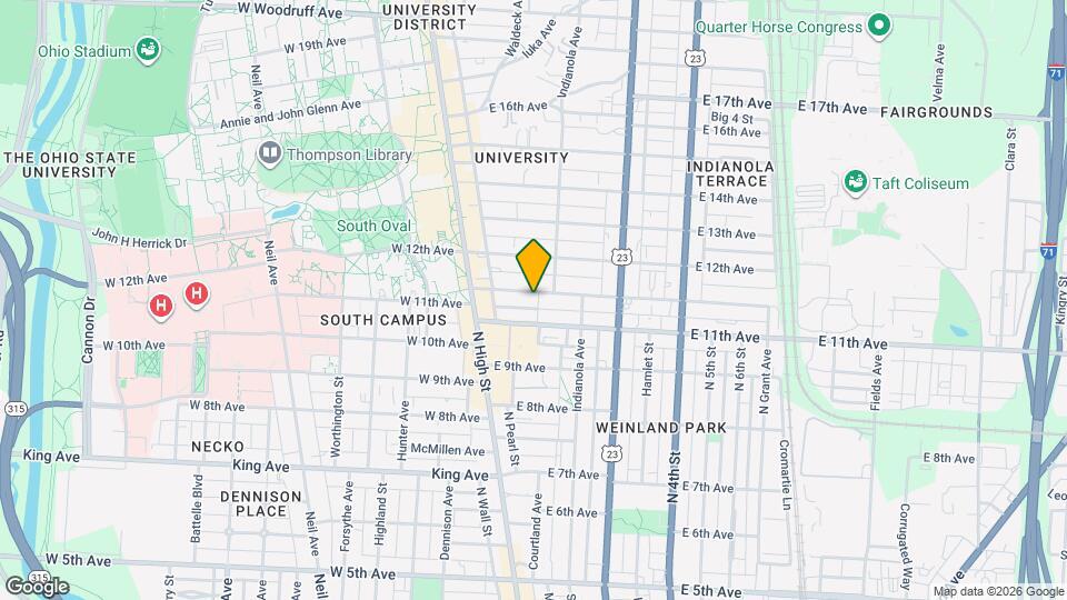 81-93-93 Chittenden Ave Map and Location Details