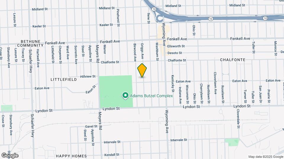 14819 Griggs St Map and Location Details