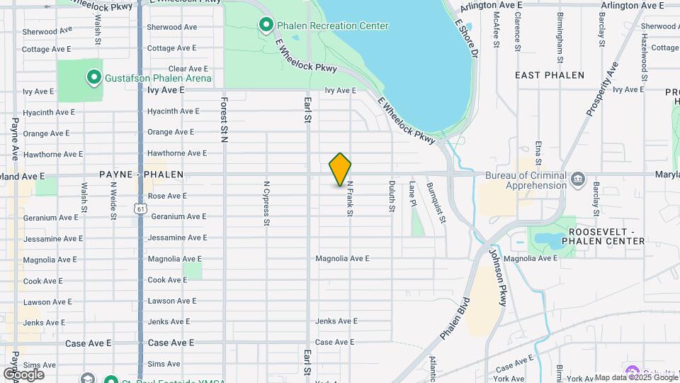 1105 Rose Ave E, Unit 1 Map and Location Details