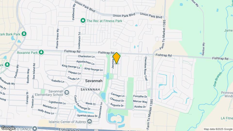1705 Spanish Moss Wy Map and Location Details