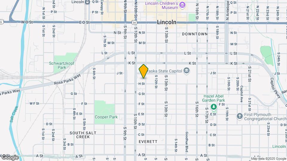 1044 H St Mapa y Detalles de la Ubicación