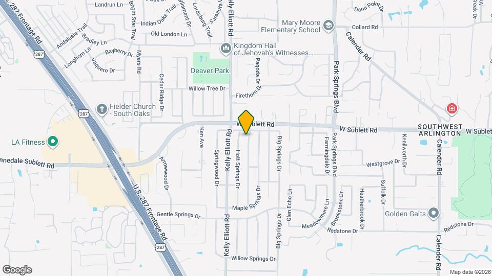 6004 Cool Springs Dr Map and Location Details