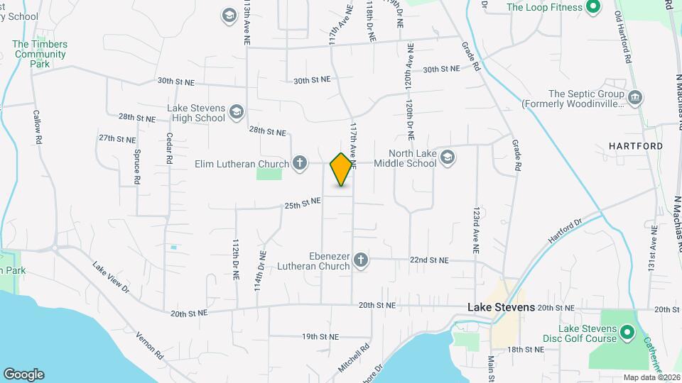 2414 117th Ave NE Map and Location Details