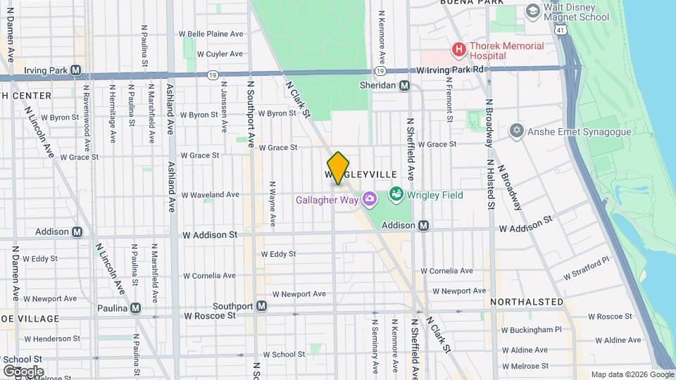 3701 N Racine Ave Mapa y Detalles de la Ubicación