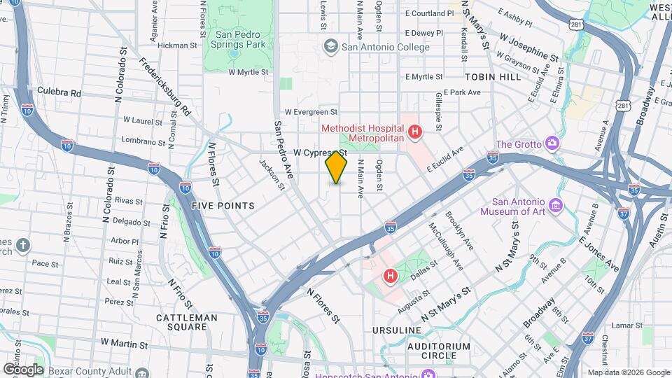 303 Howard St., Unit Apt 201 Map and Location Details