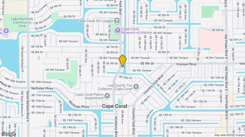 913 Cultural Park Blvd Map and Location Details