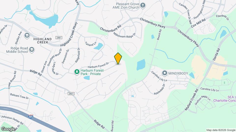 6728 Allness Glen Ln Mapa y Detalles de la Ubicación