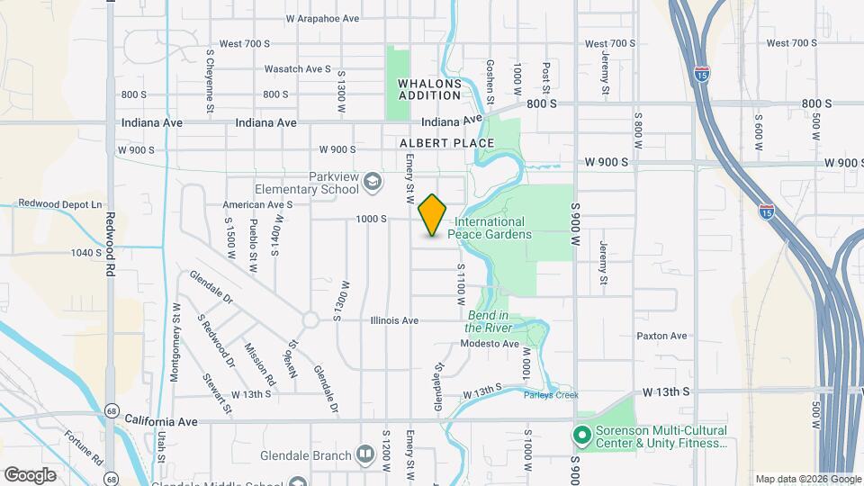 1154-1156 Brooklyn Ave Map and Location Details