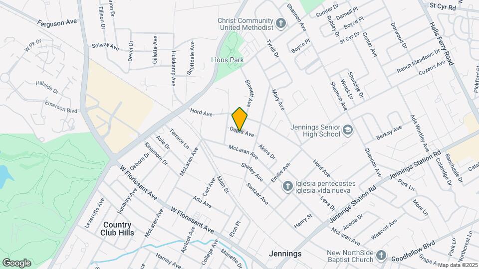 2536 Oepts Ave Map and Location Details