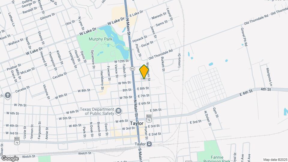 1109 W 4th St Map and Location Details