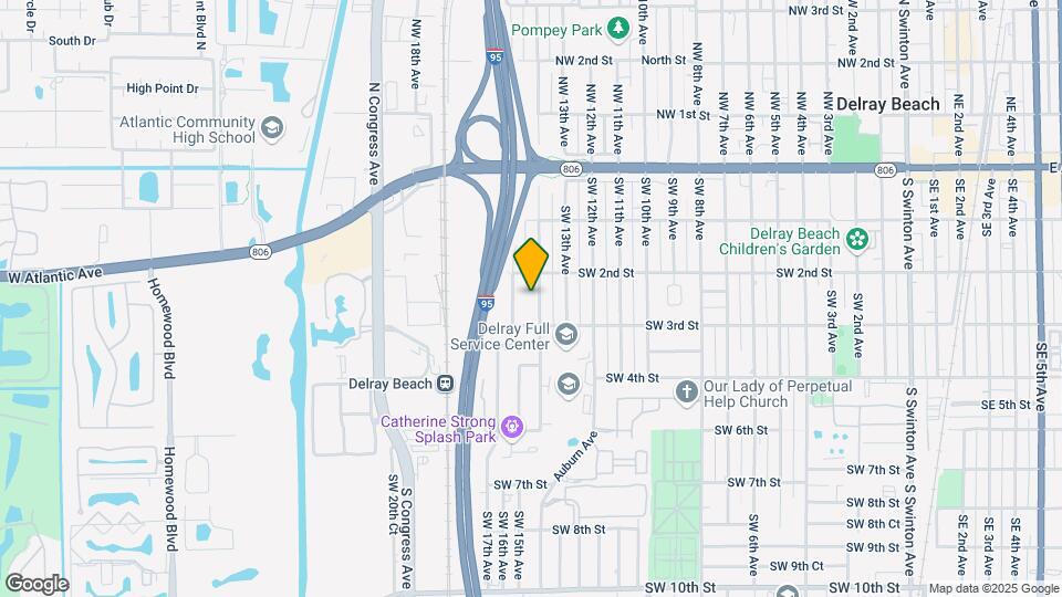 222 SW 14th Ave Map and Location Details
