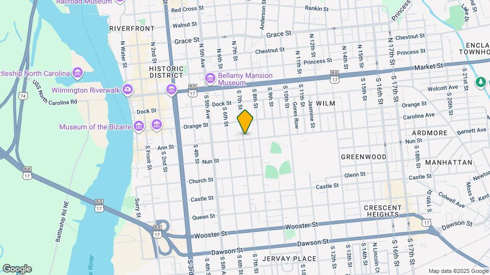 219 S 7th St Map and Location Details