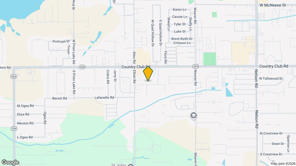 2722 Ryan Rd Map and Location Details